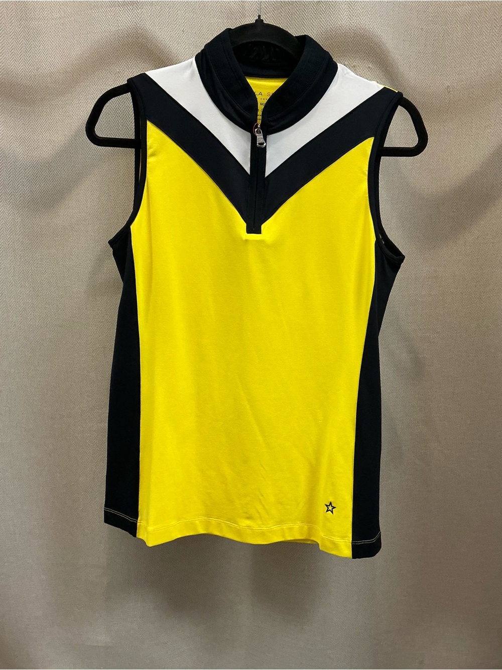 Lohla Sport Jeanette Sleeveless Top Lemon